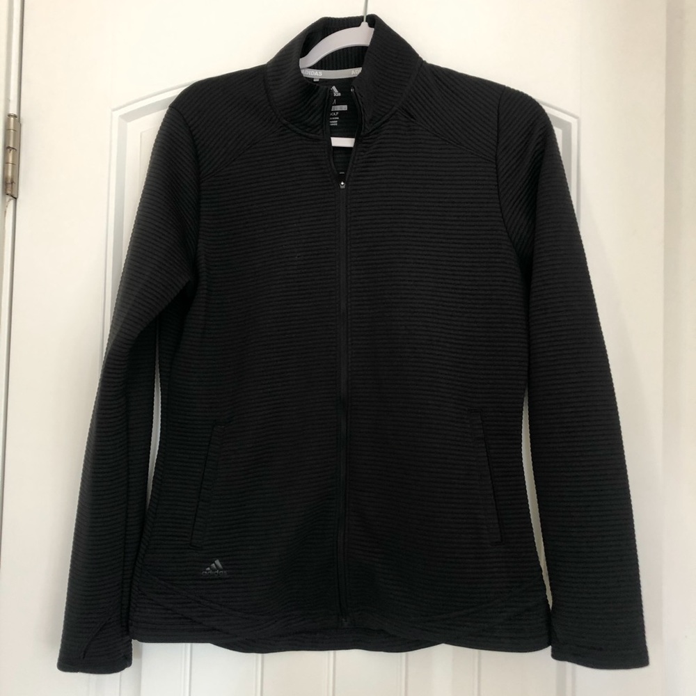 Adidas zip sweatshirt.